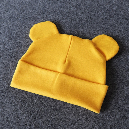 Baby Hat With Ears Cotton Warm