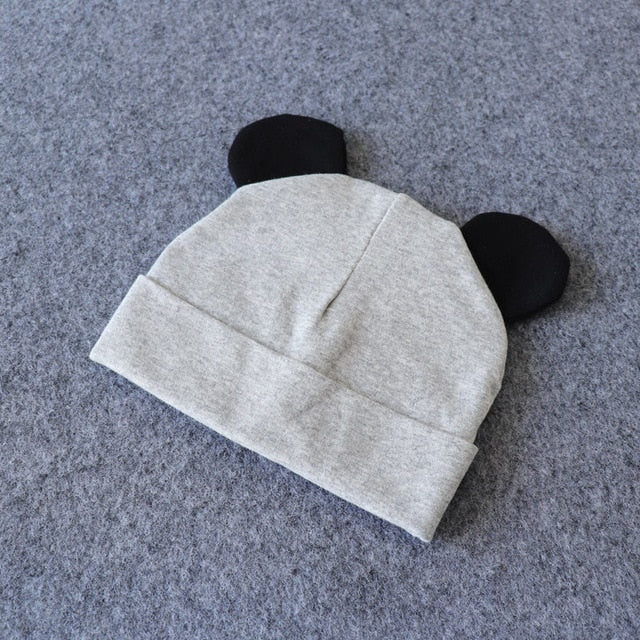 Baby Hat With Ears Cotton Warm