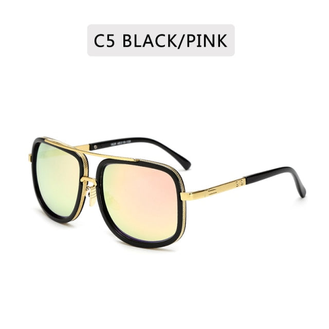 Sunglasses Square Metal Sun