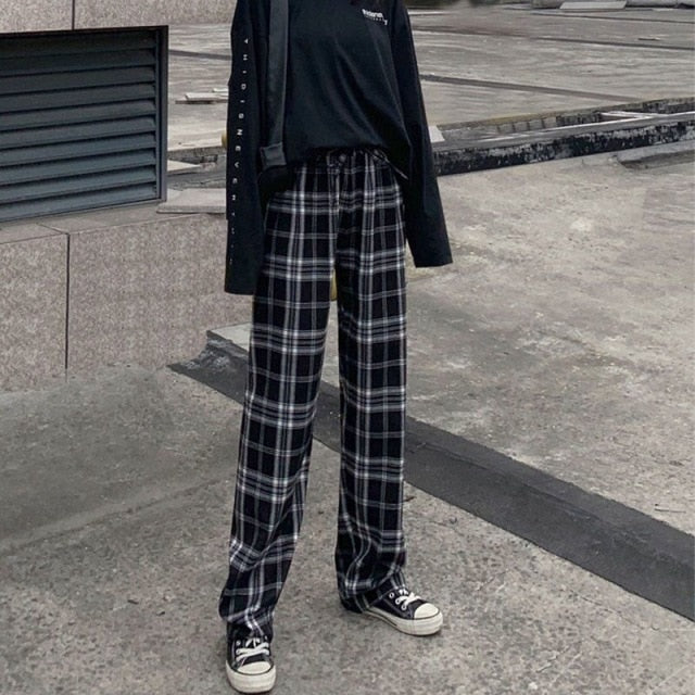 Plaid pants