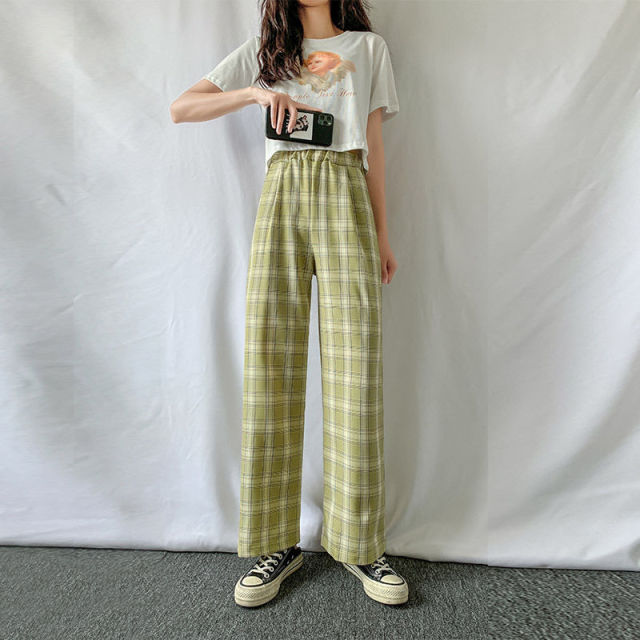 Plaid pants