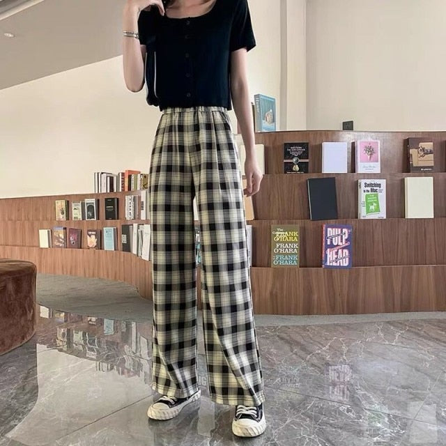 Plaid pants