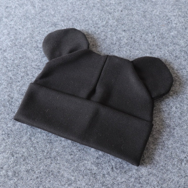 Baby Hat With Ears Cotton Warm