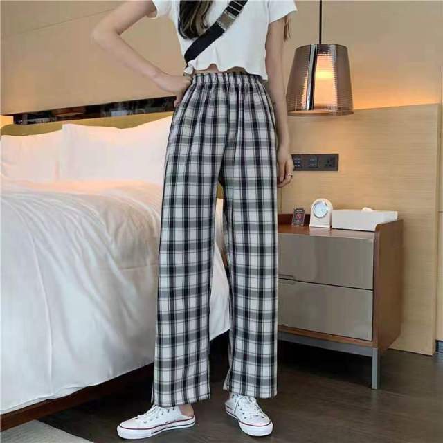 Plaid pants