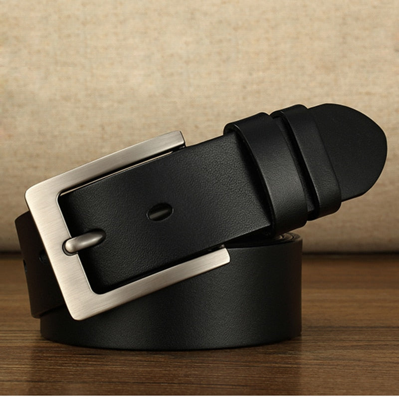 Leather Men Belt Cow Genuine